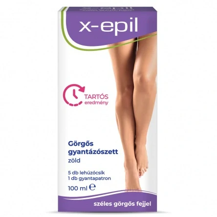 Alveola X-Epil zelený vosk + 5 pásikov