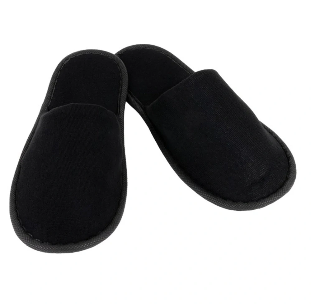 Papuče čierne do salónu 28cm