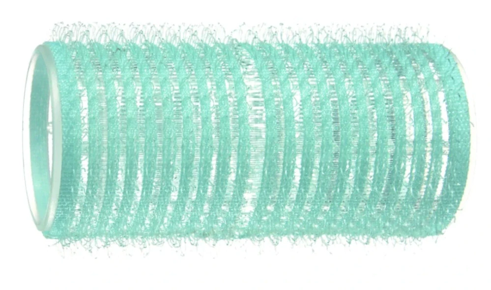 Samodržiace natáčky Velcro na suchý zips, priemer 28 mm - tyrkysová