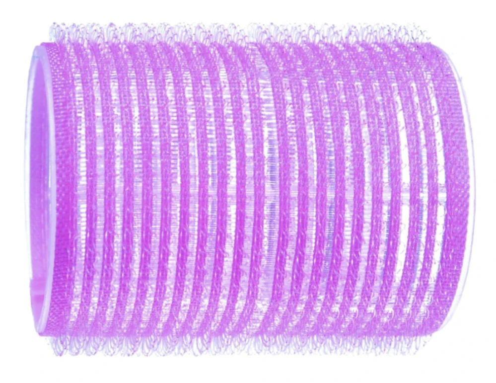 Samodržiace natáčky Velcro na suchý zips, priemer 44 mm - ružová