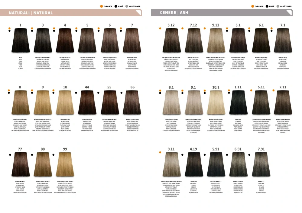 Farby na vlasy - TOGETHAIR Nabé Hair Color 7