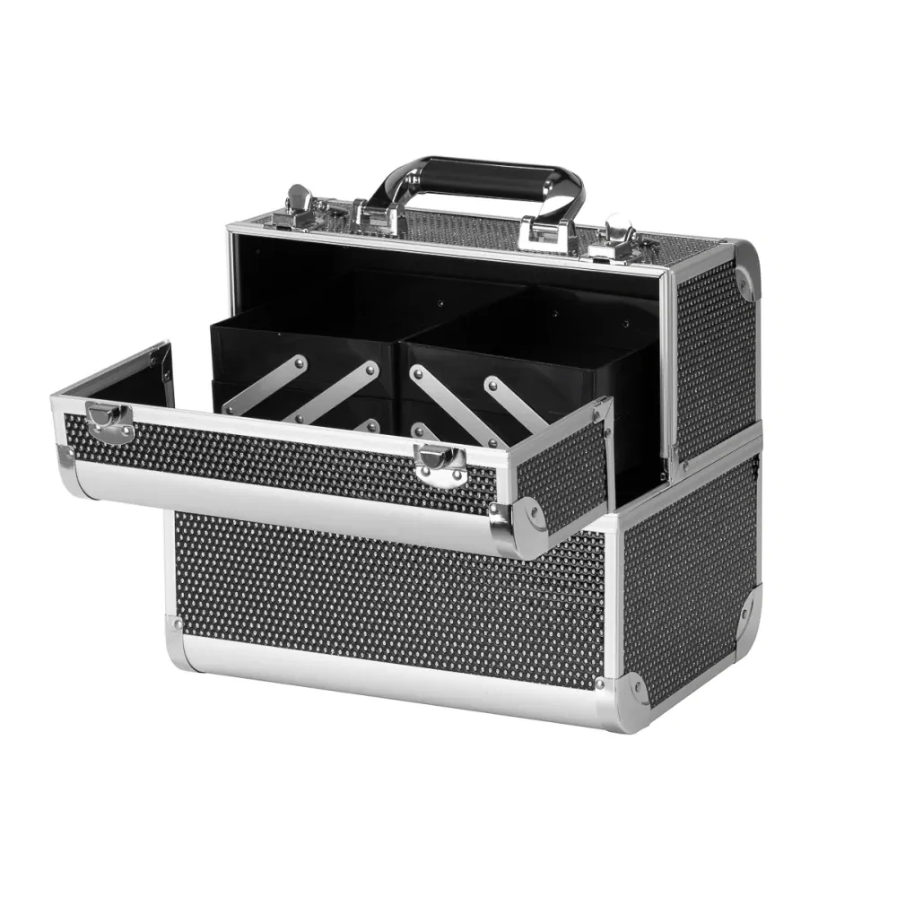 Kozmetické kufrík čierny 44