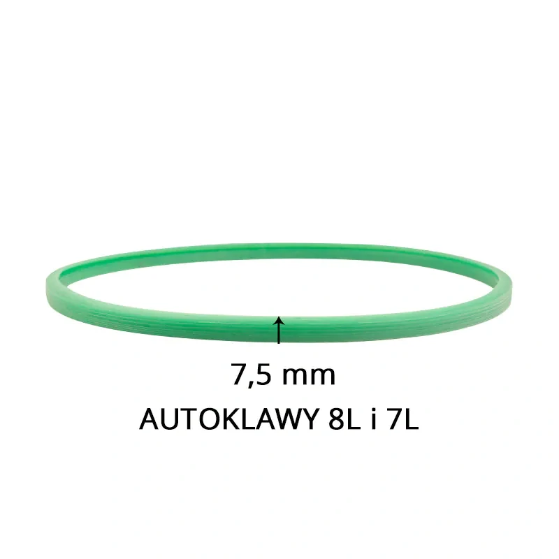 Silikónové tesnenie Woson pre autoklávy 7L a 8L zelené 7,5 mm