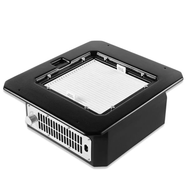 Microstop Vstavaná odsávačka prachu Base Prof Čierna