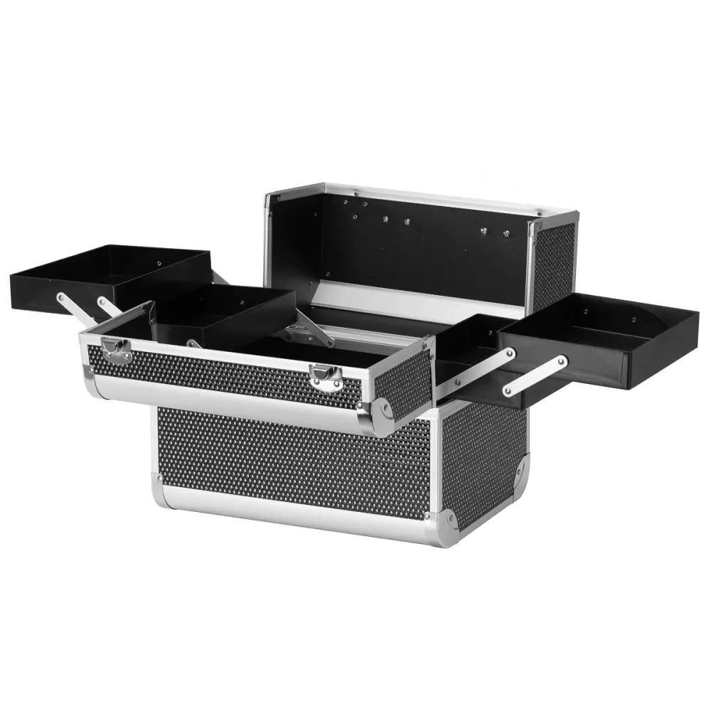 Kozmetické kufrík čierny 44