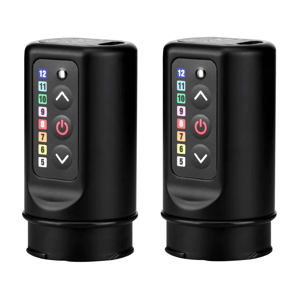 FK Irons Exo Black Ops tetovací strojček + 2 silové skrutky - zdvih 2,5 mm