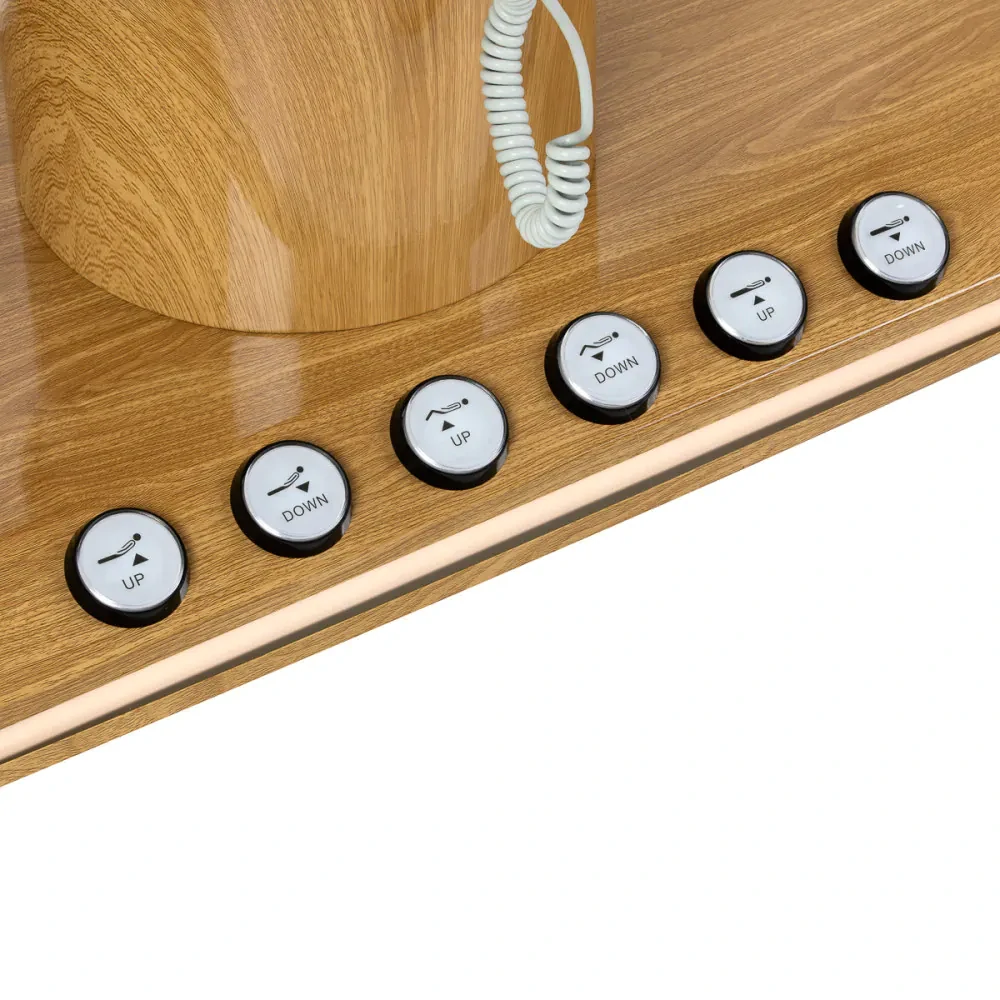 Elektrické kozmetické kreslo Sillon Cloud 3 motormi krémové
