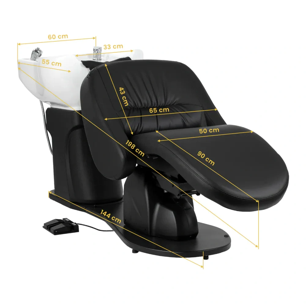 Elektricky umývací box Gabbiano čierny