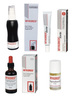 Mykored Sada 4 výrobkov pre zdravé nechty a nohy