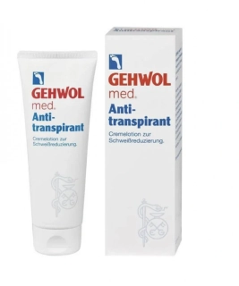 Antitranspirant - krém na nadmerné potenie nôh 125ml