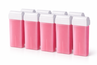 10xDepilačný vosk Rosé Titanium Alveola 100ml