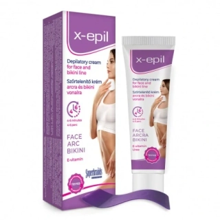 Alveola X-Epil Depilačný krém na tvár a oblasť bikín 40ml
