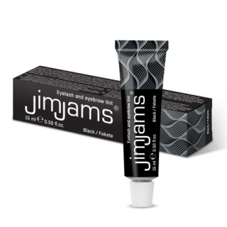 JimJams Farba na mihalnice a obočie ČIERNA 15ml