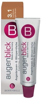 BERRYWELL farba na obočie svetlohnedá 15ml