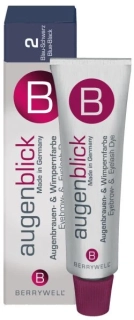 BERRYWELL farba na obočie modročierna 15ml