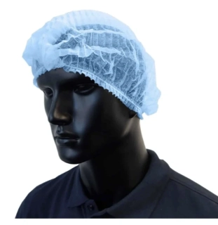 Jednorázová čiapka CLIP modrá 100ks