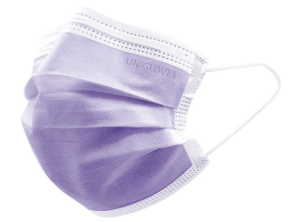 Fialové rúška Profil Plus, 50 ks