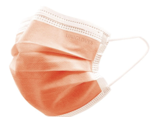 Oranžové rúška Profil Plus, 50 ks