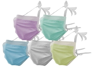 Uväzovacie rúško na tvár zelené 1ks