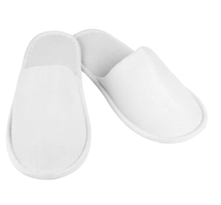 Papuče biele do salónu 28cm