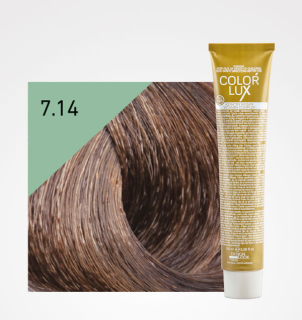 Farba na vlasy Color lux 100ml 7.14 tabaková