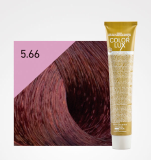 Farba na vlasy Color lux 100ml 5.66 svetlá gaštanová intenzívna červená