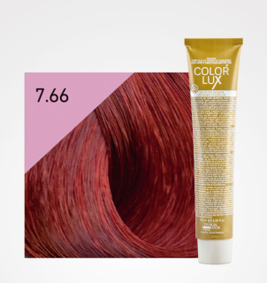 Farba na vlasy Color lux 100ml 7.66 blond intenzívna červená