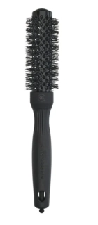 Okrúhla kefa na vlasy, čierna 25mm