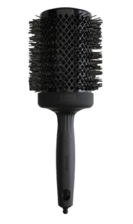 Okrúhla kefa na vlasy, čierna 65mm