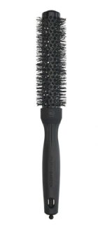 Okrúhla kefa na vlasy, čierna 35mm