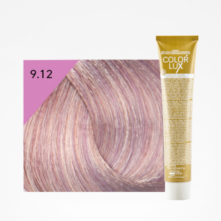 Farba na vlasy Color lux 100ml 9.12 veľmi sivá fialová blond