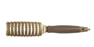 Plochá ergonomická kefa na vlasy