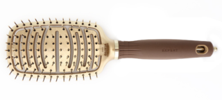 Plochá kefa na vlasy expert flex nylon