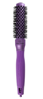 Okrúhla fúkacia kefa v limitovanej edícii, fialová 24 mm