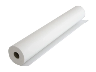 Rolka - Jednorázová perforovaná plachta na lehátko 80cm x 100m biela