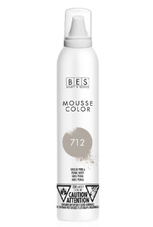 BES Farebné tužidlo na vlasy 200ml č. 712, 200ml perlová šedá