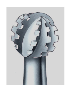 BUSCH Fréza gulička - priečny rez 11RS018
