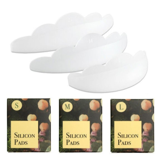 Dollys Silikonové formy, nátačky na lash lifting L, 10ks