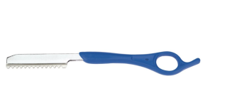 Britva "efilačný nôž" + 10 žiletiek