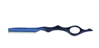 Britva "efilačný nôž" s ergonomickou rukoväťou + 10 žiletiek