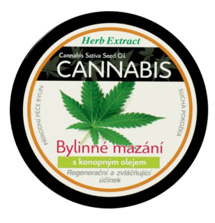 HERB EXTRACT CannaCare Bylinná masť s prírodným olejom
