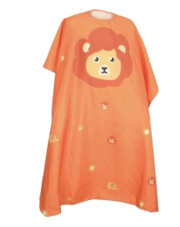 Detská kadernícka pláštenka na strihanie lev