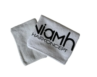 Barber uterák s potlačou Niamh - šedý, 60 x 80 cm