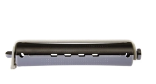 Plastové natáčky na trvalú 12ks, priemer 16 mm - šedo čierna