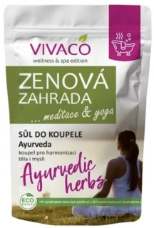 Soľ do kúpeľa zenová záhrada, Ayurveda 1000g