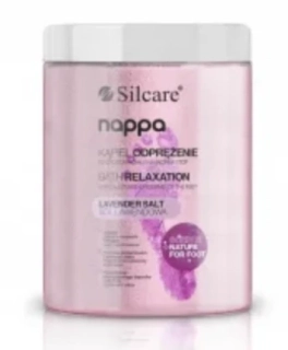 Silcare Nappa, levanduľová soľ na nohy 1250 g