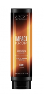 6. ZERO IMPACT KROM 200ml maska na vlasy medený odtieň