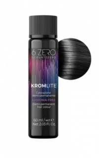 6.ZERO KROMLITE 1 Čierna farba na vlasy 60ml bezamoniaková 