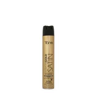 Tahe lak na vlasy SATIN Keratín Gold 400ml, sila 5